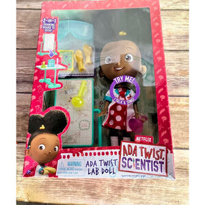 NEW ADA TWIST SCIENTIST DOLL W/ACCESSORIES